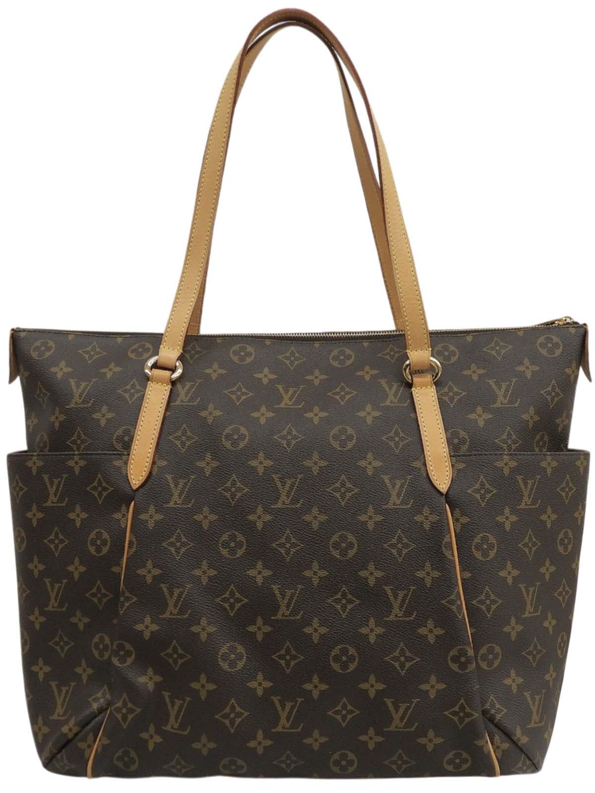 2012年製 キャンバスモノグラムトータリーGM ブラウン