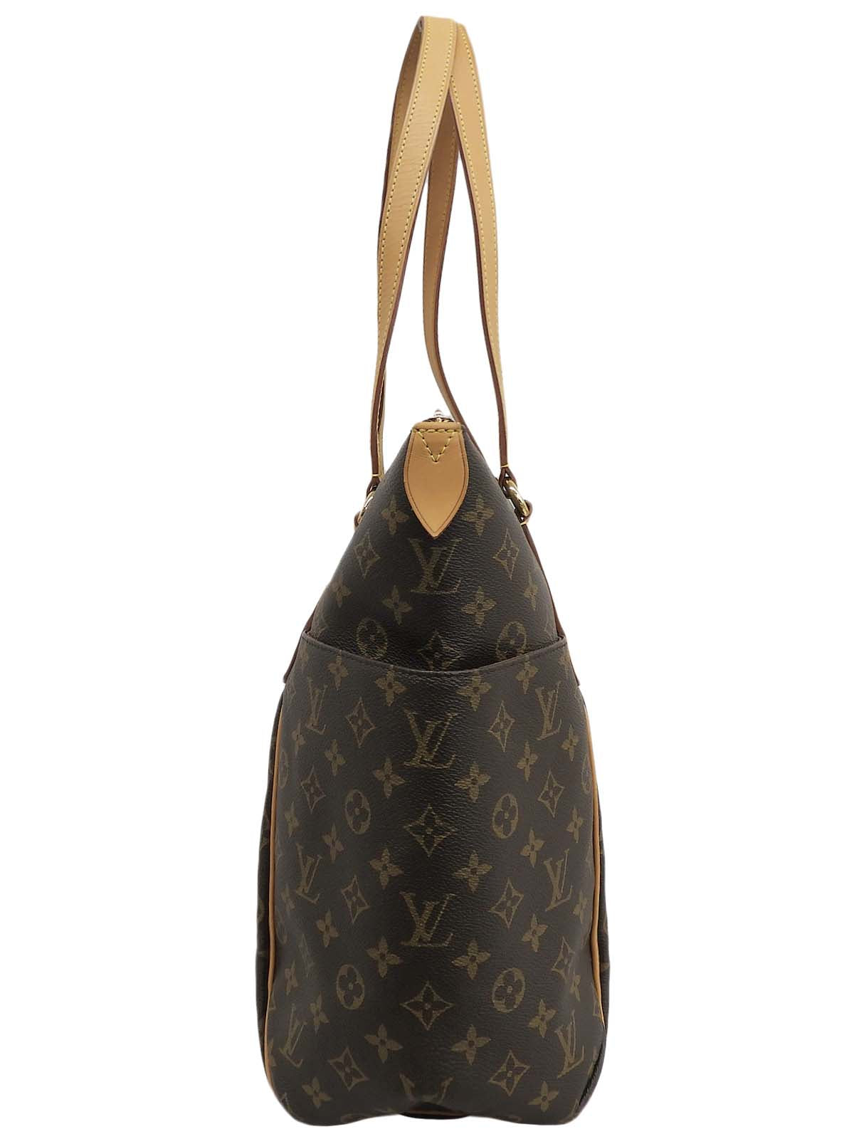 2012年製 キャンバスモノグラムトータリーGM ブラウン