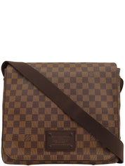 2010年製 キャンバスダミエブルックリンMM ブラウン