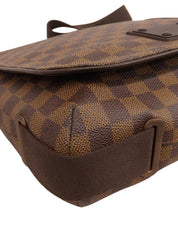 2010年製 キャンバスダミエブルックリンMM ブラウン