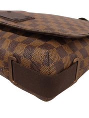 2010年製 キャンバスダミエブルックリンMM ブラウン