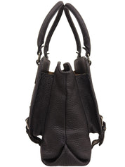 セレリアロゴエンボスハンドバッグ ブラック