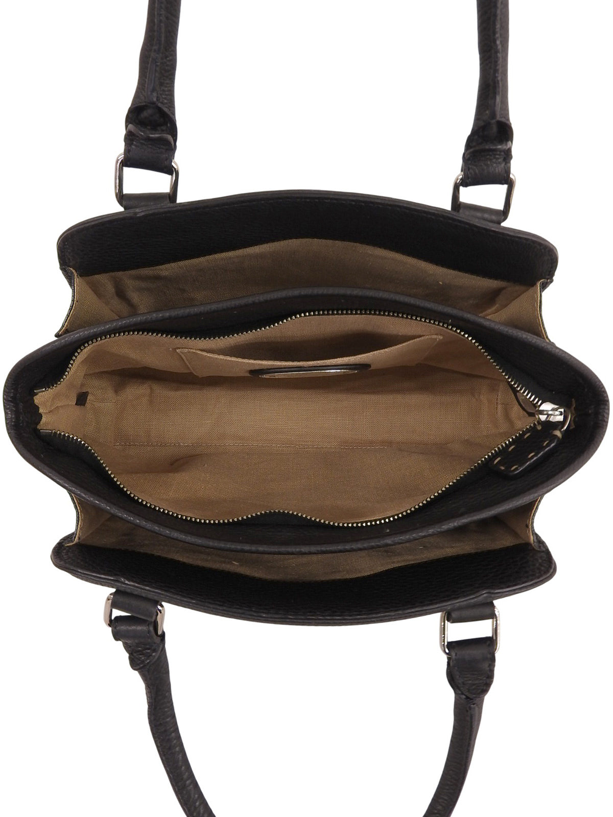 セレリアロゴエンボスハンドバッグ ブラック