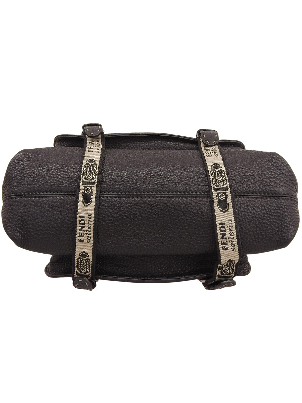 セレリアロゴエンボスハンドバッグ ブラック