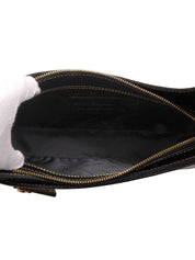 ガンチーニプレートワンショルダーバッグ ブラック