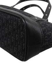 トロッターパターンミニハンドバッグ ブラック