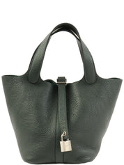 2014 Picotin Lock PM Vert Foncé