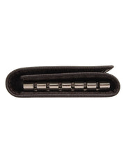 Anagram 压纹钥匙包，深棕色