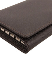 Anagram 压纹钥匙包，深棕色