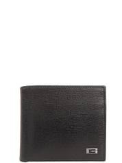 Gロゴプレートコンパクトウォレット ブラック