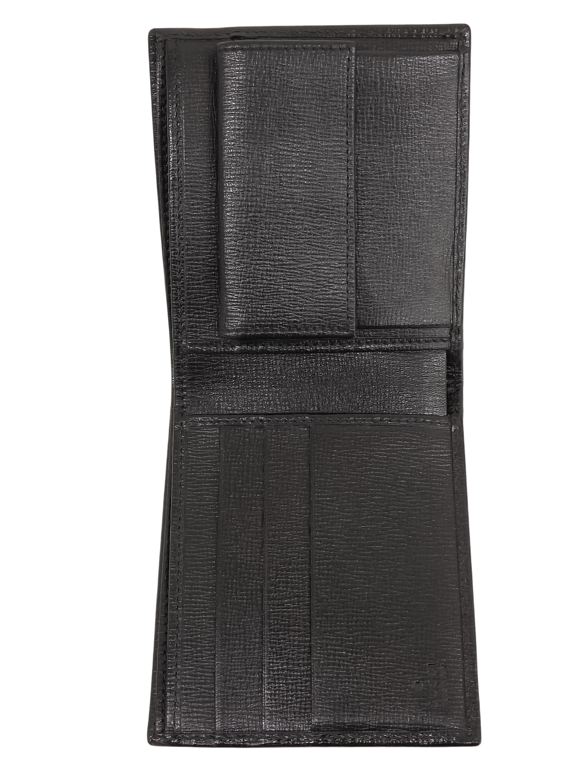 G Logo Plate Compact Wallet Black