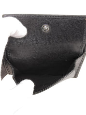 Gロゴプレートコンパクトウォレット ブラック