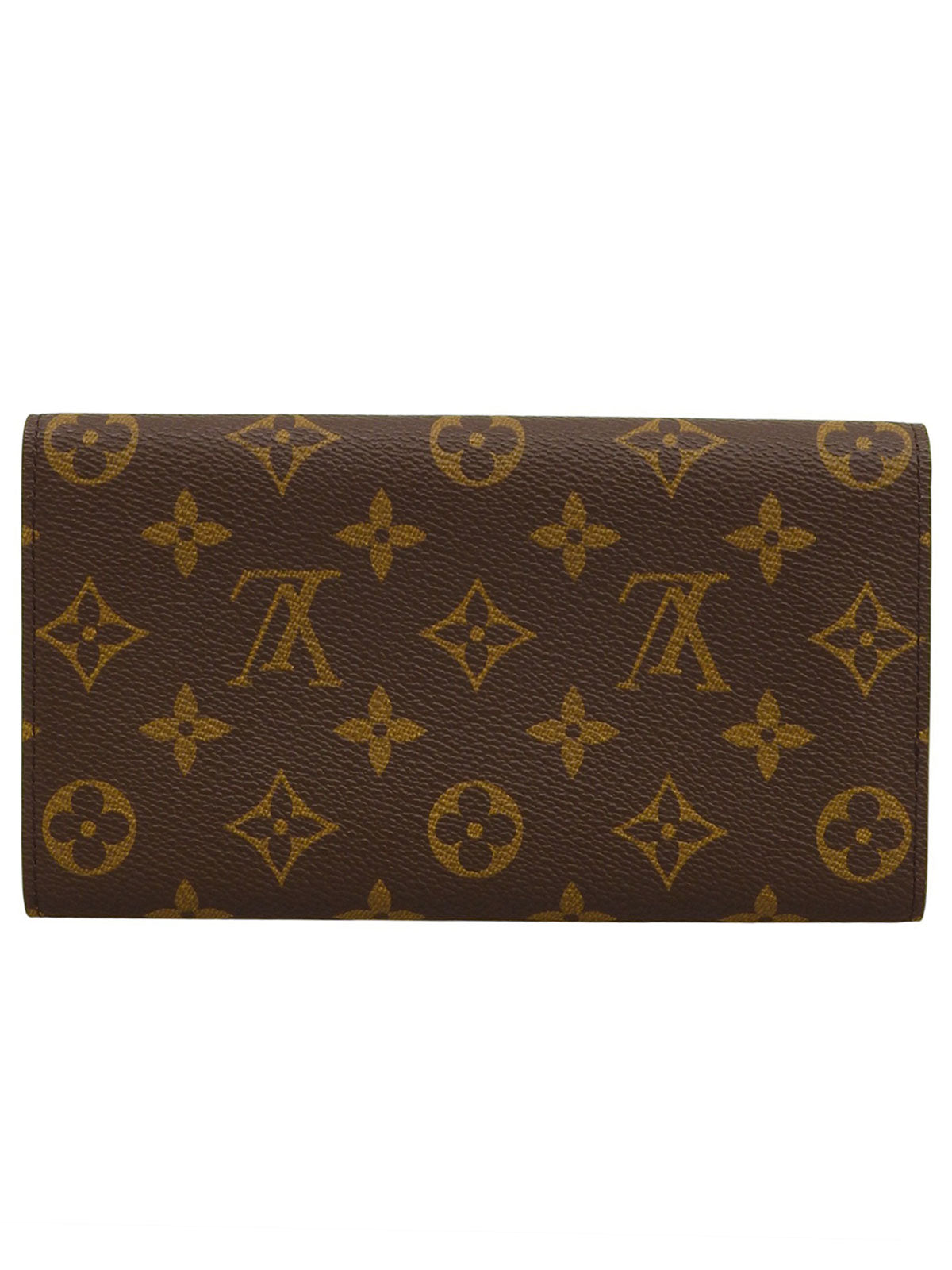 1995年製 キャンバスモノグラムポルトモネクレディ ブラウン