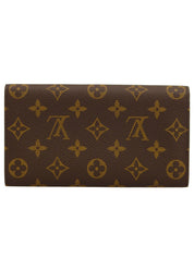 1995年製 キャンバスモノグラムポルトモネクレディ ブラウン