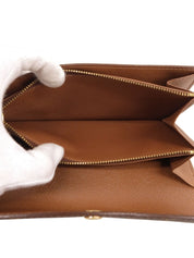 1995年製 キャンバスモノグラムポルトモネクレディ ブラウン