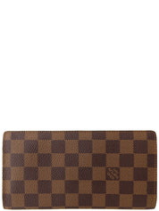 2006 Canvas Damier Portefeuille Brazza Brown