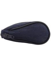 トロッターパターンロゴプレートポーチ ネイビー