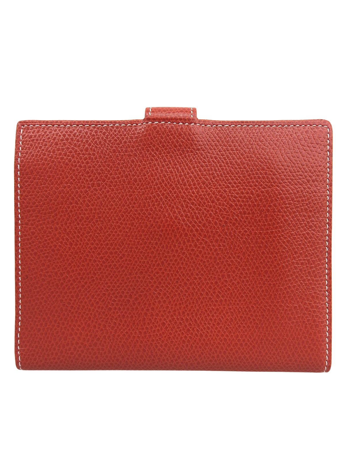 アナグラムエンボスコンパクトウォレット レッド