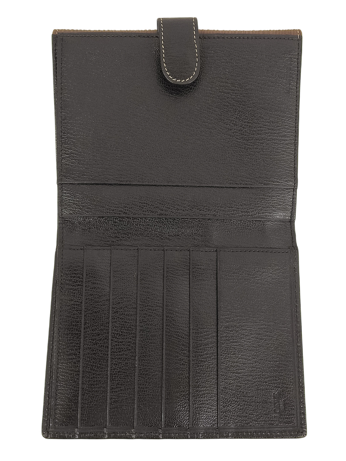 ベラスケスコンパクトウォレット ブラック/ブラウン