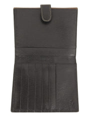 ベラスケスコンパクトウォレット ブラック/ブラウン