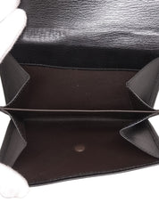 ベラスケスコンパクトウォレット ブラック/ブラウン