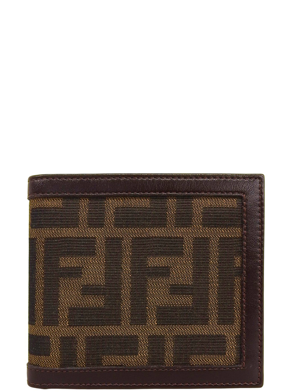 FFズッカパターンウォレット ブラウン