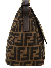 FF Zucca 图案妈妈水桶棕色