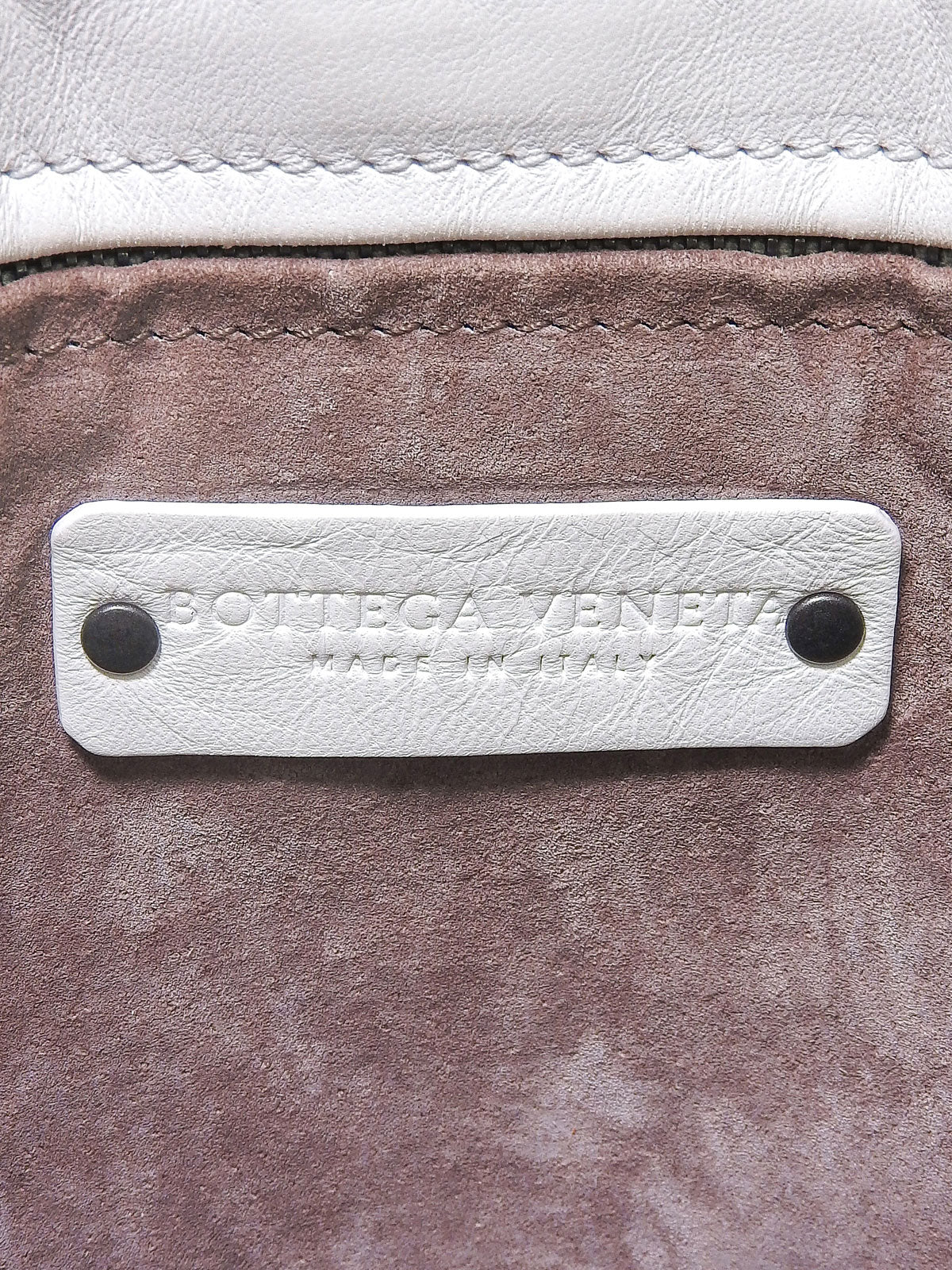 イントレチャートハンドバッグ ホワイト