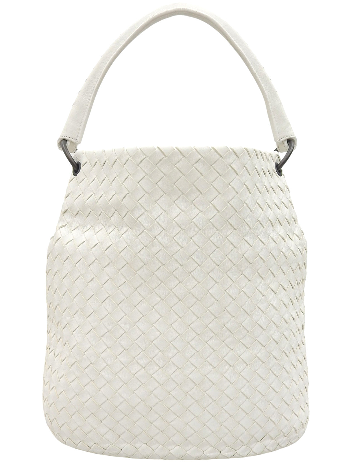 イントレチャートハンドバッグ ホワイト