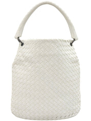 イントレチャートハンドバッグ ホワイト