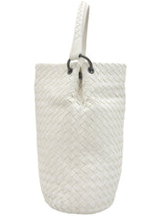 イントレチャートハンドバッグ ホワイト