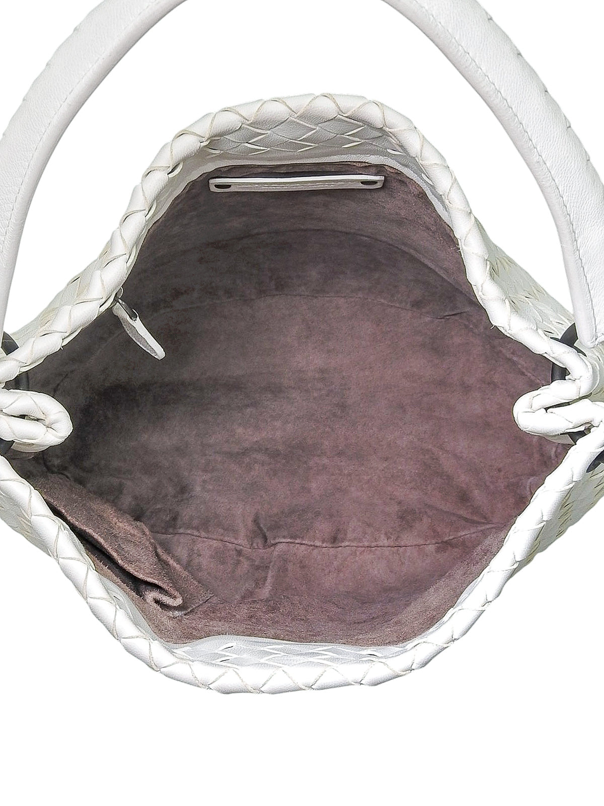 イントレチャートハンドバッグ ホワイト