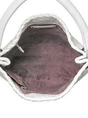 イントレチャートハンドバッグ ホワイト