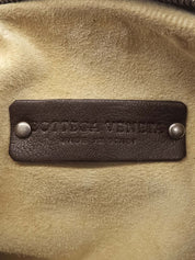 イントレチャートハンドバッグ ブラウン