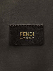 FF 西葫芦图案单肩包 棕色/粉色