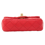 2009年頃製 マトラッセステッチCCターンロックチェーンバッグミニ ピンク