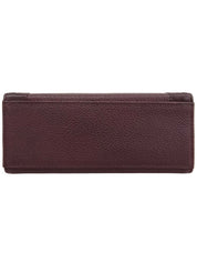 ダイヤカットデザインロゴプレート2wayバッグ ボルドー