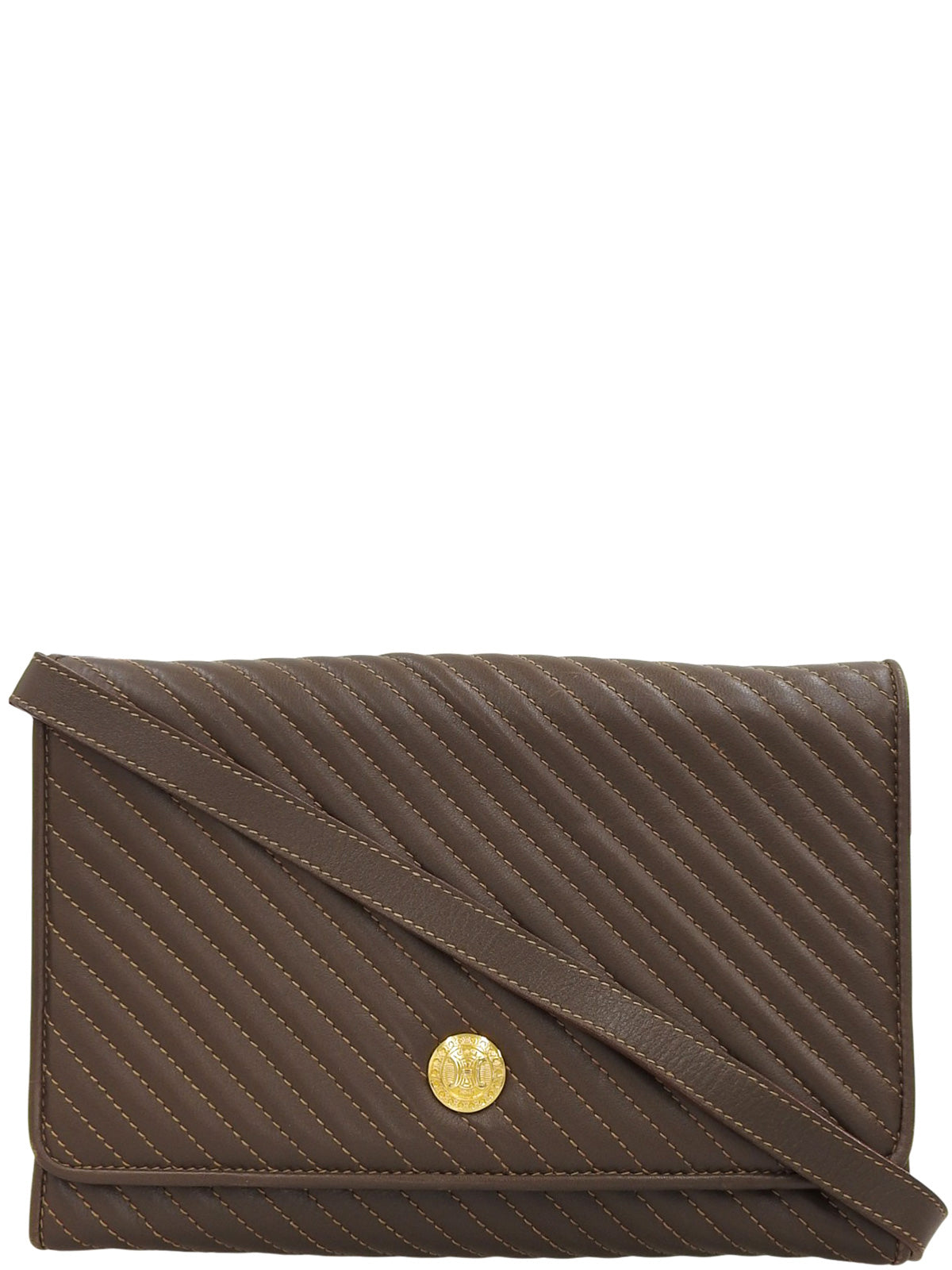 Macadam Plate 2-Way Bag Brown