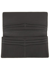 Anagram Pattern Long Wallet Gray