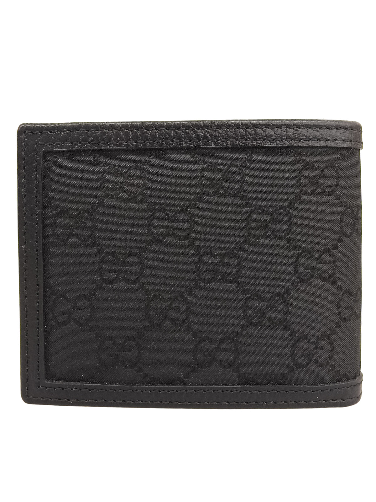 キャンバスGGパターンウォレット ブラック