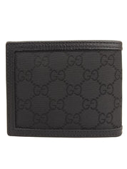 キャンバスGGパターンウォレット ブラック