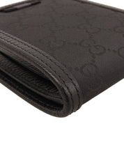 キャンバスGGパターンウォレット ブラック