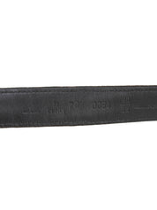 Zucchino Pattern Logo Buckle Belt, Brown