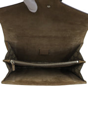 GG Supreme Pattern Dionysus Chain Shoulder Bag in Beige