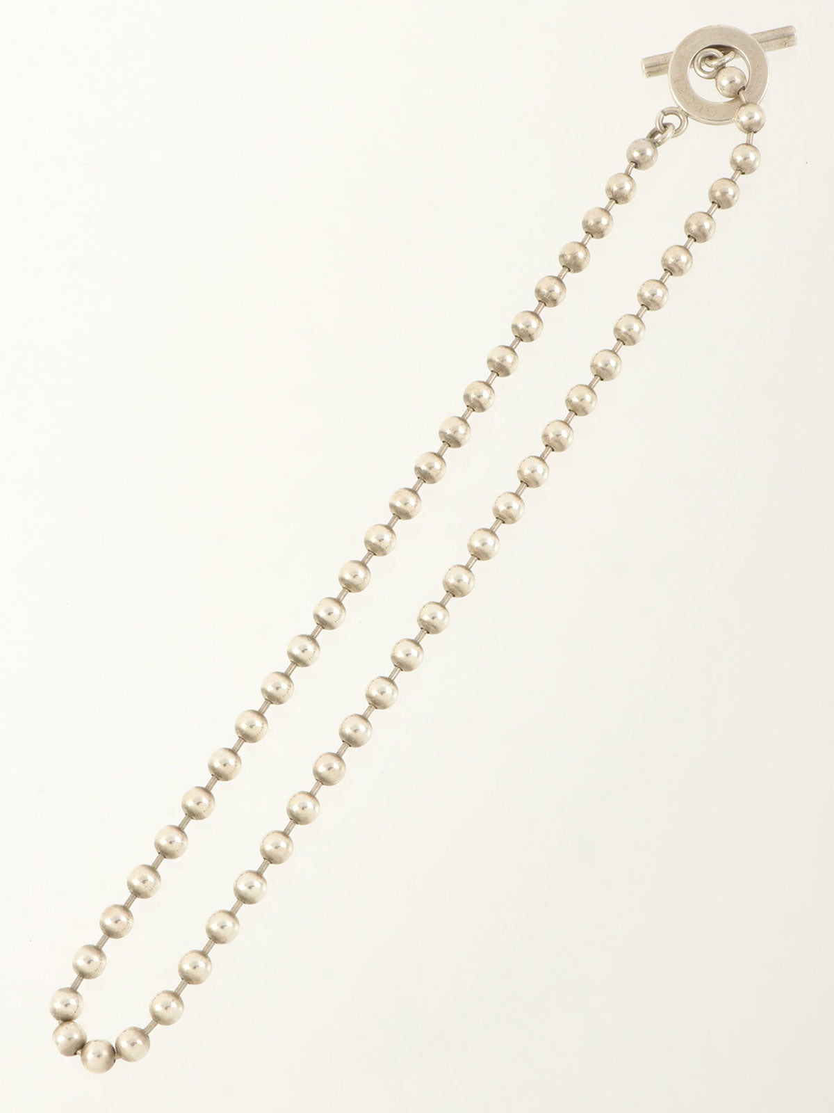 925ボールチェーンネックレス シルバー