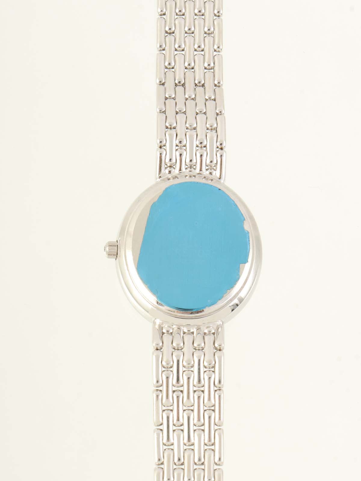 18Kダイヤモンドオーバルクレドール シルバー