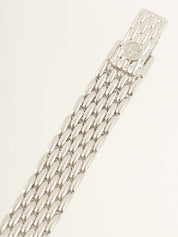 18Kダイヤモンドオーバルクレドール シルバー