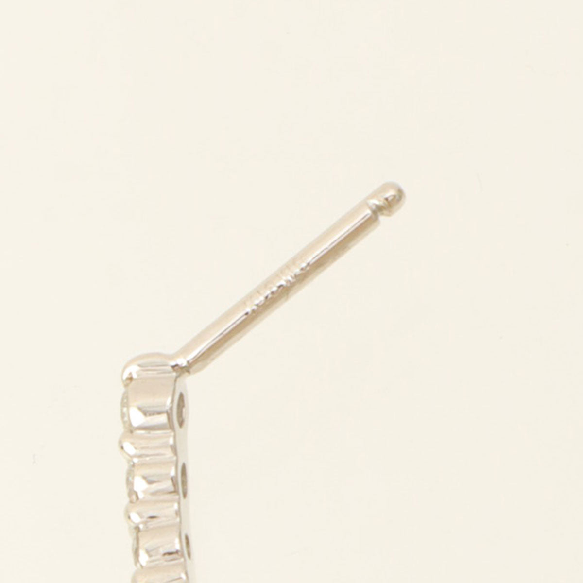 18K 钻石银质耳环