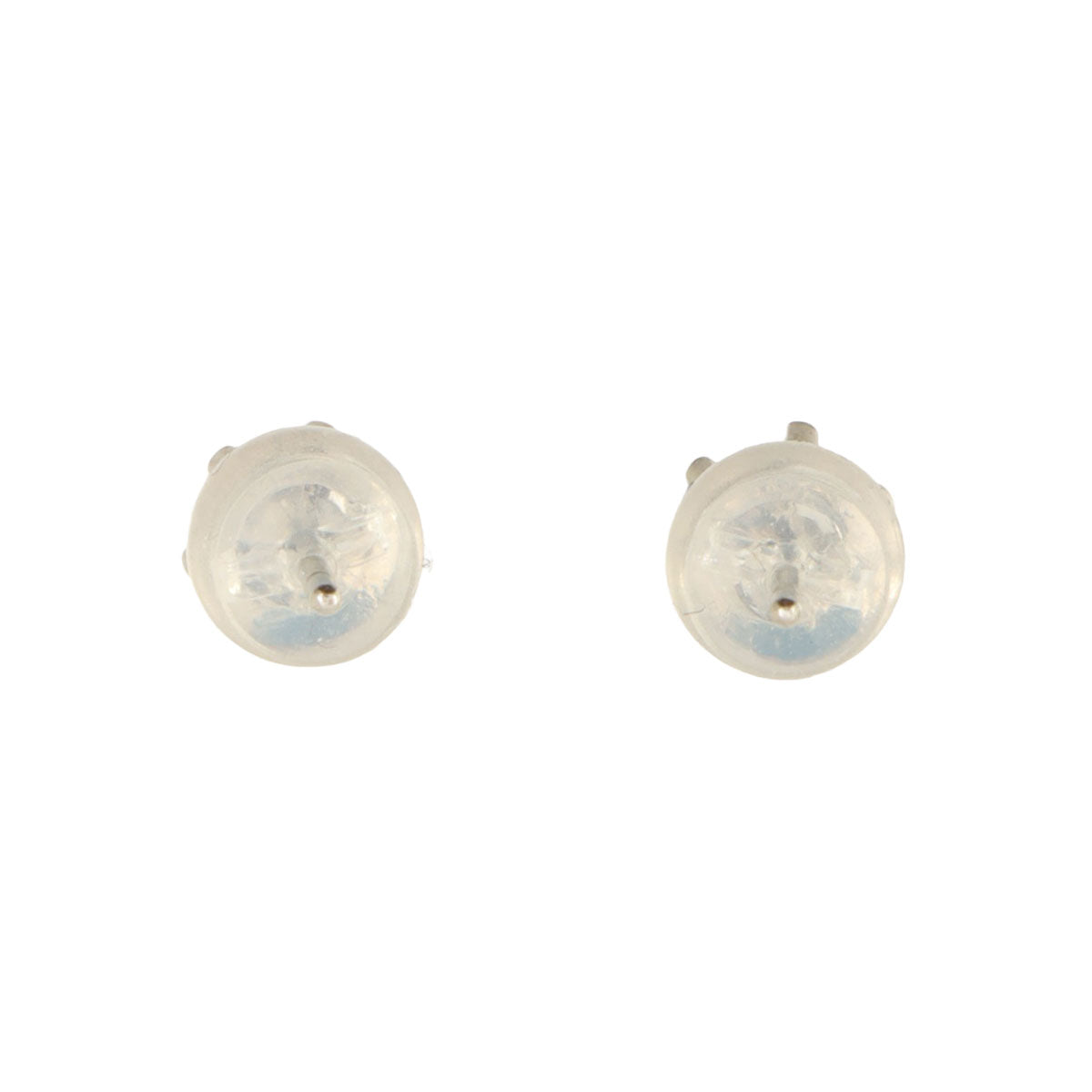 Pt900 Diamond Earrings Silver