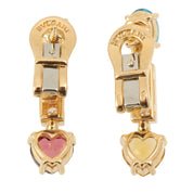 18K Allegra 耳环 黄金/多色